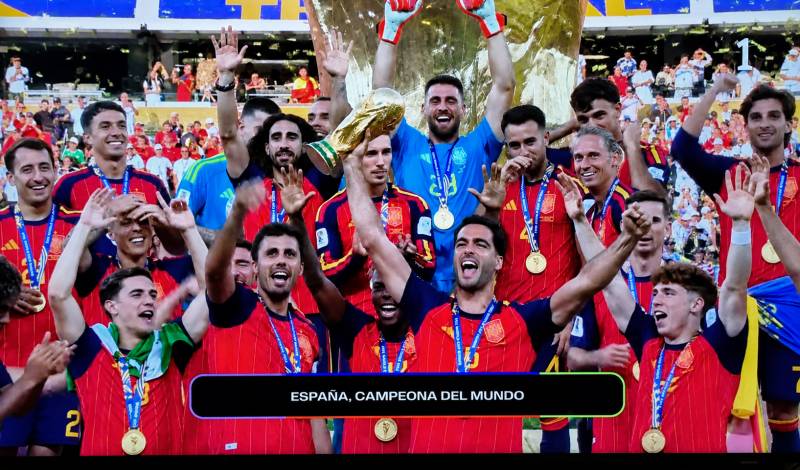 Spain are world champions again, but Argentina made sure the final will be remembered for all the wrong reasons too