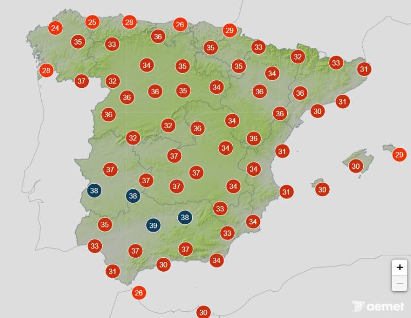 Spain braces for another blast of 40ºC heat: Weather forecast July 27-30