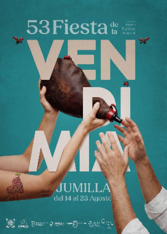 August 13 to 23 Fiestas de la Vendimia in Jumilla