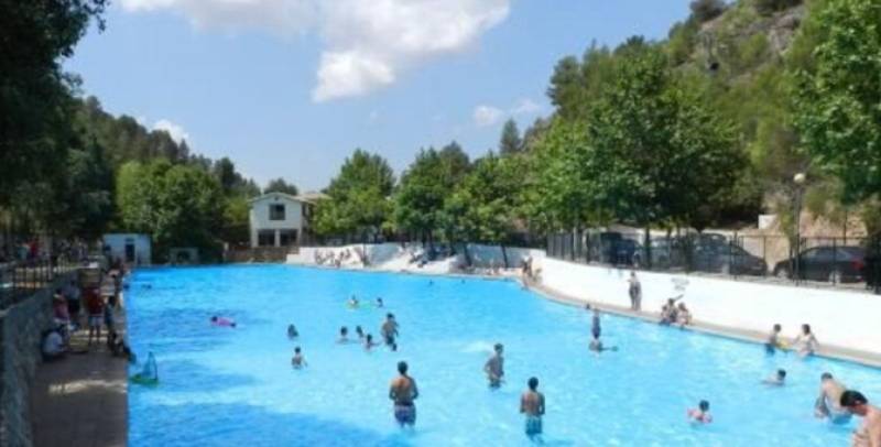 Europe's largest natural swimming pool is hidden in the hills of Jaén, and it has a floating cinema