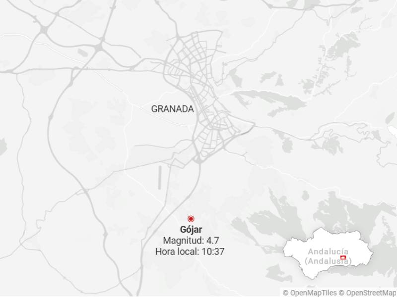 Granada rattled by three earthquakes in one morning as tremors continue across Andalucía