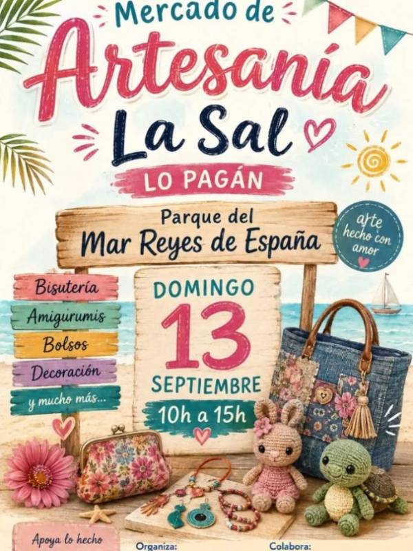 September 13 Arts and crafts market in San Pedro del Pinatar
