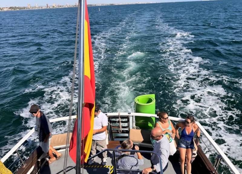 October 16 Free boat trip on the Mar Menor from Santiago de la Ribera