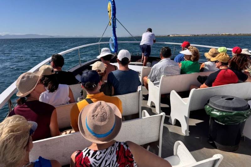 October 16 Free boat trip on the Mar Menor from Santiago de la Ribera