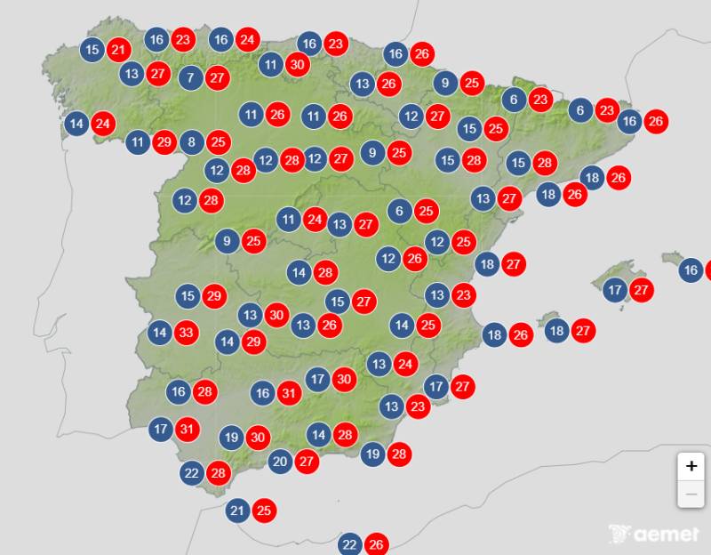 Spain weather forecast October 12-15: Autumn takes a back seat as temperatures rise this week