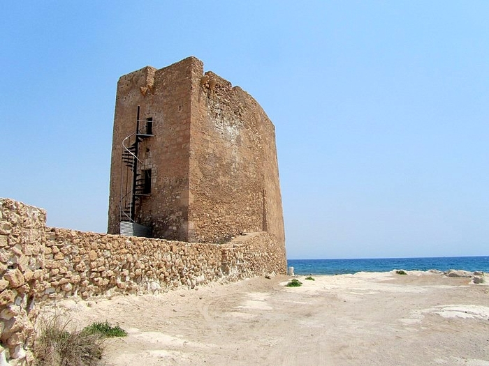 Torre de Cope, a 16th century watchtower in Águilas