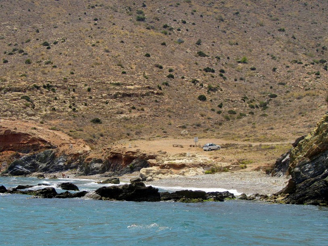 Águilas beaches: Playa Ensenada de la Fuente