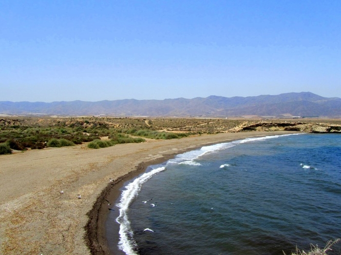 Águilas beaches: Playa del Saladar